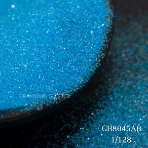 Halloween Solvent Resistant Aurora Chunky Polyester Glitter Powder For Paint