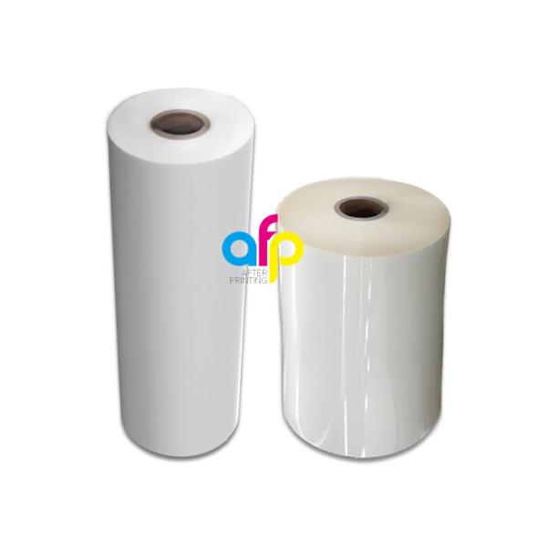 1 Inch / 3 Inch Core Clear Laminate Roll , Laminating Film Roll For Printing