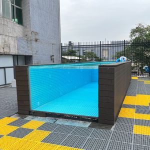 Kids Summer Fun Above Ground Modular Prefab Swimming Pool with Fliter Pump