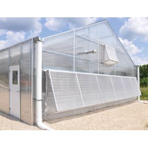 Hot Galvanized Steel Pipes Auto Light Deprivation Greenhouse With Blackout