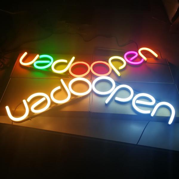 LED Customize Neon Lights 12V RGB Acrylic Logo Wall Sign Custom Neon Sign Wedding LED Custom Neon Light Sign