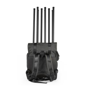 8Channel Anti Drone Backpack Manpack Jammer With Detector 5825-5852MHz 50W