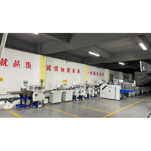 Buy 480TS Outsert Finishing Equipment Pharmaceutical Leaflet Folding Machine at wholesale prices
