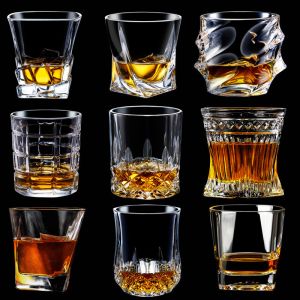 American Style Whiskey and Wine Tumbler Mug with Glacier Rock Shot Glasses 1