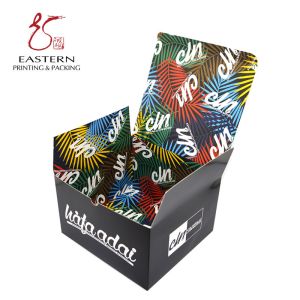 Quality Glossy Lamination 120mm Height Coffee Packaging Boxes , Square Cardboard Boxes for sale
