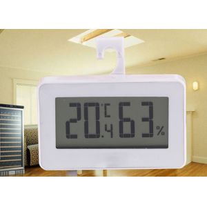 High Accuracy Digital Room Thermometerwith Hanging Hook Large LCD Display
