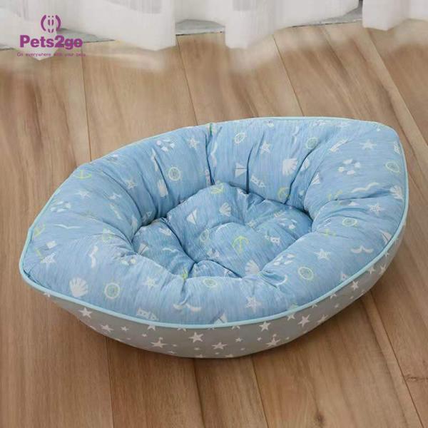 Round Odm Faux Fur Pet Bed Mat For Small Dogs