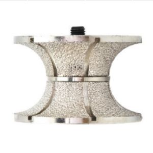 Professional Vacuum Brazed Diamond Router Bit For Stone Polishing