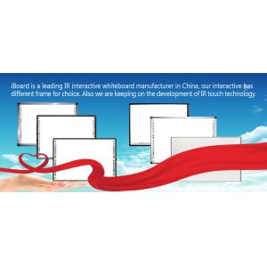 Optional Projector High Accuracy Finger And Pen Touch 10 Points IR Interactive