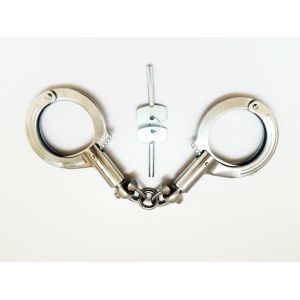 Class Style Stainless Steel Handcuffs Anti Shear Cop Handcuffs