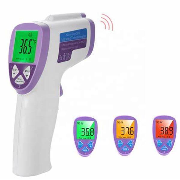 Buy 32*2 Memory Groups Infrared Forehead Thermometer 3 Colors Back Light Switchable at wholesale prices