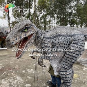 Wearable Velociraptor Animatronic Dinosaur Costume
