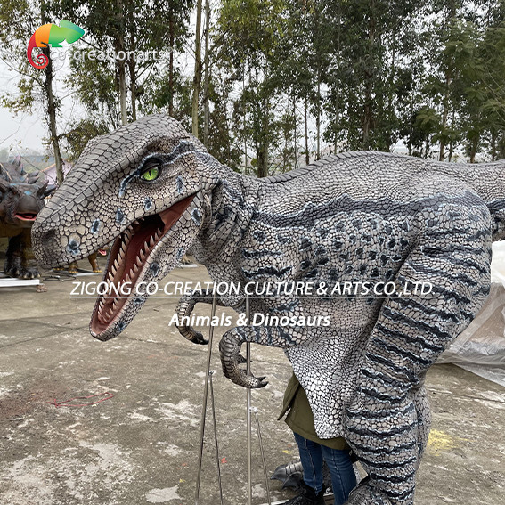 Buy Wearable Velociraptor Animatronic Dinosaur Costume at wholesale prices