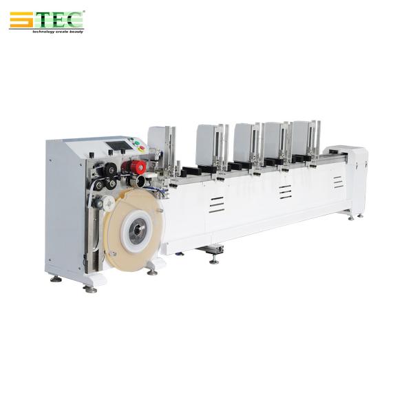Buy Fully-Automatic Aluminum Venetian Blind Slat Forming Cutting Punching And Ladder String Threading Machine at wholesale prices