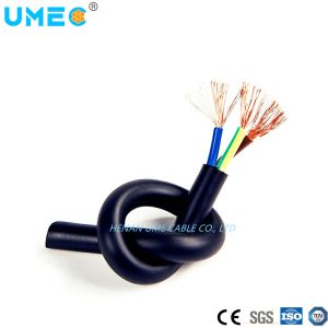 Round Rubber Cable H05VV-F H05rn-F Flexible Electric Wire for Multi-Core 2 3 4 5 Cores