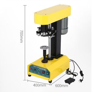 Stainless Steel 370W 126mm 2 Motor Automatic Can Sealer