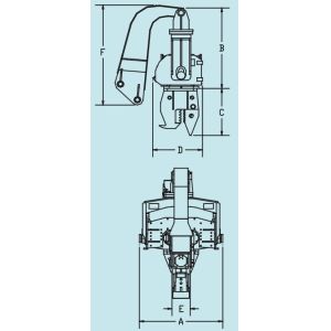 Pile Driver - 8m Depth & High-Speed Vibration for Excavators