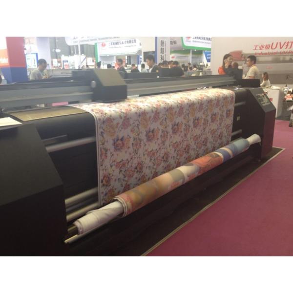 Roll To Roll Sublimation Printing Machine / Dye Sublimation Printers For 100%