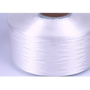 White 300D polypropylene yarn for knitting / Weaving / Webing , Abrasion