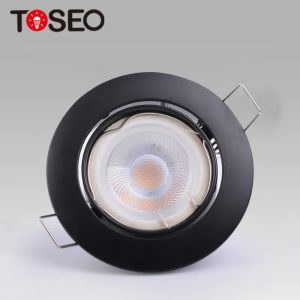 Die Casting Alu Round Gu10 Recessed Downlight Fixtures Adjustable Downlight