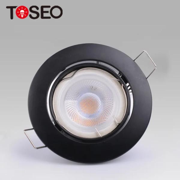 Buy Die Casting Aluminum Gu10 Recessed Downlights Adjustable Lighting Fixture at wholesale prices