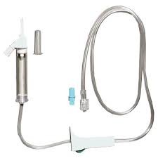Gravity Vented Iv Extension Tubing For Medical Injection