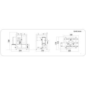 KZ-1200D Spider Gripper Carton Packing Machine 70 Times/Min