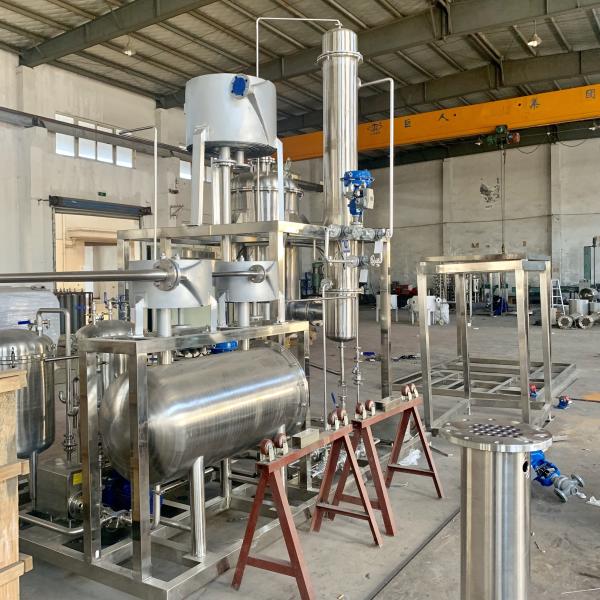 High Corrosion Resistance Evaporation System falling film evaporator