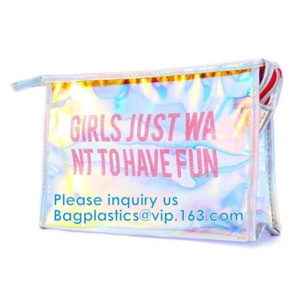 Boidegradable Makeup Cosmetic Bag Packaging Custom Printed Oxo Bottom Seal Eco