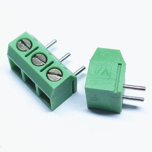 China PCB screw wire to board terminal blocks 5.00/5.08mm ptch vertical through hole dip type on sale