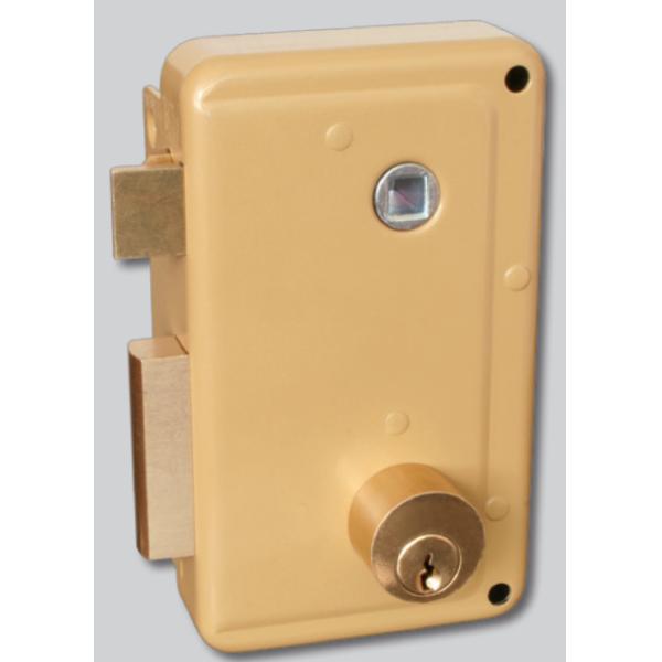 Single Cylinder 35mm - 50mm Door Thickness Small Rim Lock Anti Theft Vintage Rim Lock