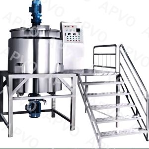 1000L SUS304 Liquid Blending Machine 65RPM Shampoo Homogenizing Machine