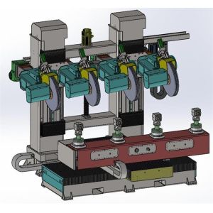 Wheel Polishing Machine Max. Speed Of 30°/Sec. For V-Axis And W-Axis Four