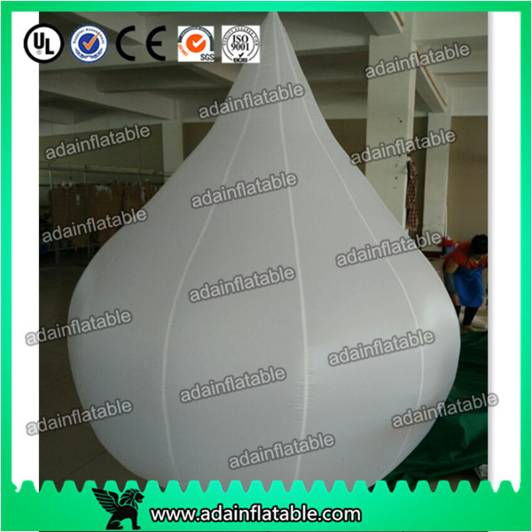 Buy 2m Customized Event Inflatable Balloon White Waterdrop at wholesale prices