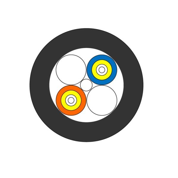 Duplex LC/UPC LC/UPC BBU RRU FTTA CPRI Patch Cord Outdoor Waterproof Singlemode G657A2 7.0mm