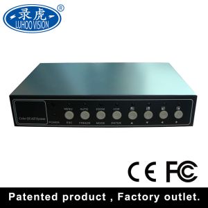 Quality Remote Control 4 Channel Quad Multiplexer , Custom Cctv Quad Video Processor for sale