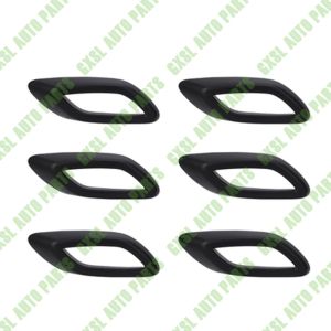 For Maserati Levante 2016-2021 Matte Black Side Air Vent Fender Cover Car-Styling Exterior