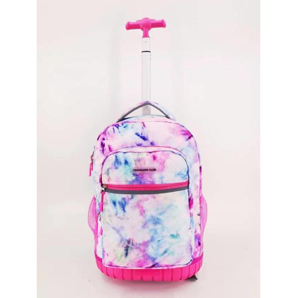 Buy Multifunctional Trolley Backpack Travel Polyester Material Shockproof at wholesale prices