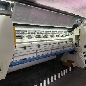 Mattress Border Machine 11KW Computerized Quilting System Automatic Industrial