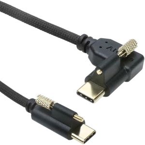 Alvin's Locking USB C Cable for Blackmagic 4K G2 Pyxis 10Gbps 20in