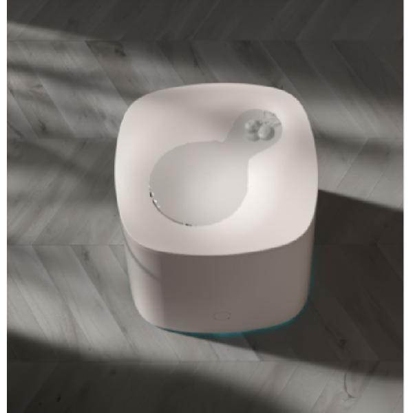 2000ml White Smart Pet Water Dispenser With UV Light To Kill Bacteria / Virus