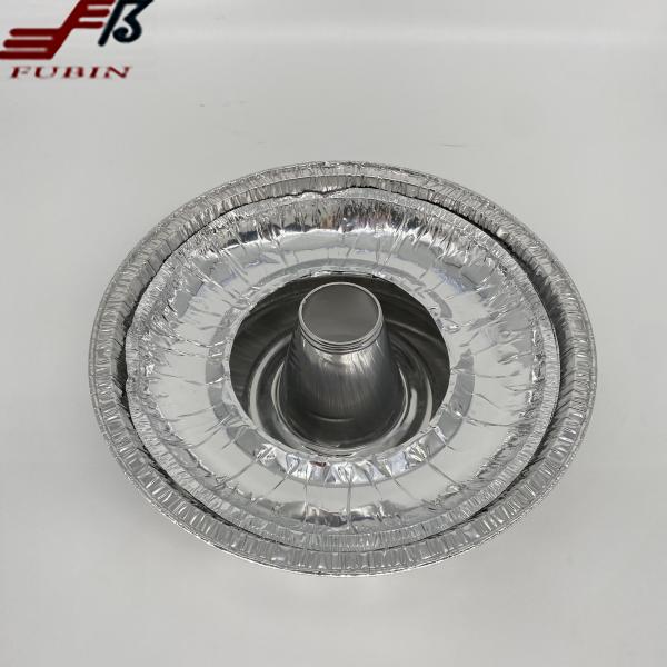 Buy Aluminium Alloy 8011 Round Foil Trays High Temperature Resistance at wholesale prices