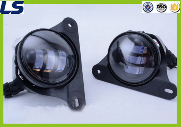 for Jeep Wrangler Jk Aluminum Die Cast Housing 30W 12V DOT LED Fog Light