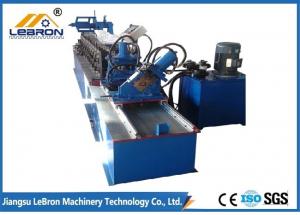 Long time service PLC Control Cable Tray Roll Forming Machine 2018 new design made in China Blue color