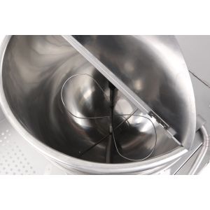 Portable Kettle Popcorn Machine Ball Shape Corn Popper With Automatic Mixer