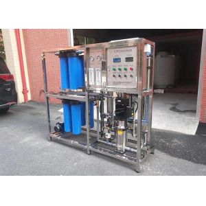 1000LPH RO System 25um/5um/1um PP Filter Water Treatment Plant OEM ODM