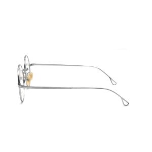 TD016 Round Eye Shape and Titanium Frame