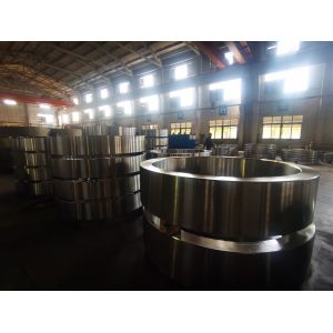 S235JRG2 DN2000 Forging Ball Valve Rings Rough Machining