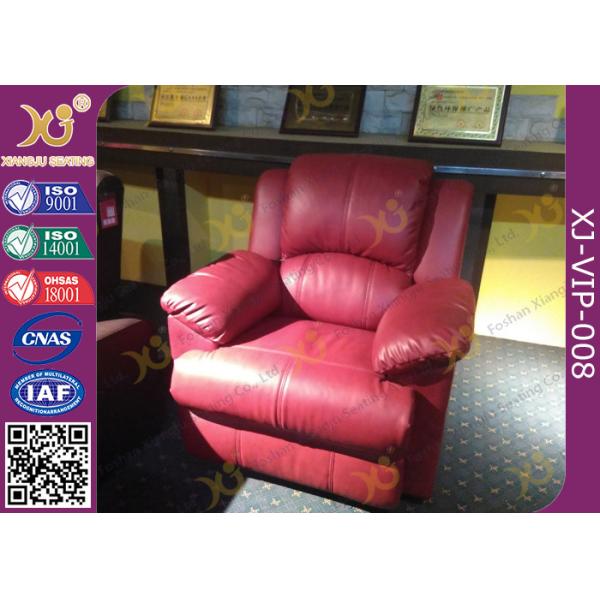 Buy Metal Base Structure Home Theater Sofa Electric Leather Recliner Chairs at wholesale prices