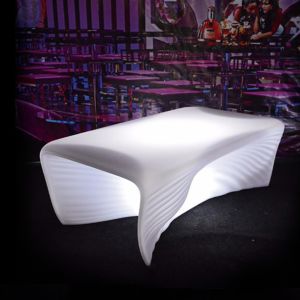 Illuminated Modern LED Glow Furniture , Interactive LED Lounge Table